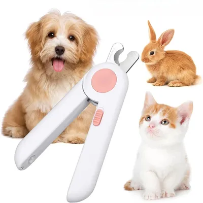 Petopia Ciseaux à griffes pour chats et chiens avec LED