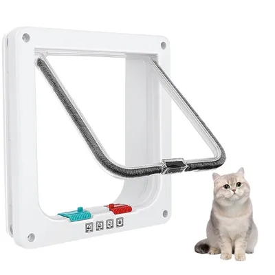 ZenPets Smart Access Chat Door Pour Chats Et Chiens