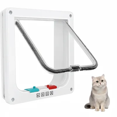 ZenPets Smart Access Chat Door Pour Chats Et Chiens