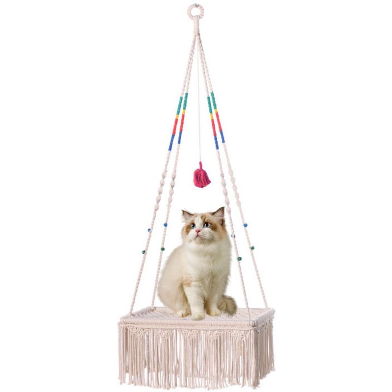 IntiMeg Hamac pour chat, tissé à la main