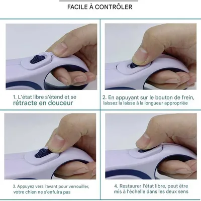 Petopia Corde de traction automatique pour chien