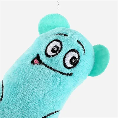 IntiMeg Jouets en peluche avec herbe à chat pour chat