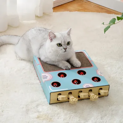 FurryFusion Jouet pour chat Whack-A-Mole