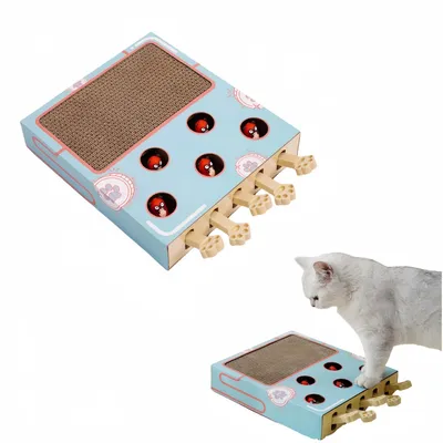 FurryFusion Jouet pour chat Whack-A-Mole