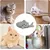 UAMLY Distributeur de friandises pour chats