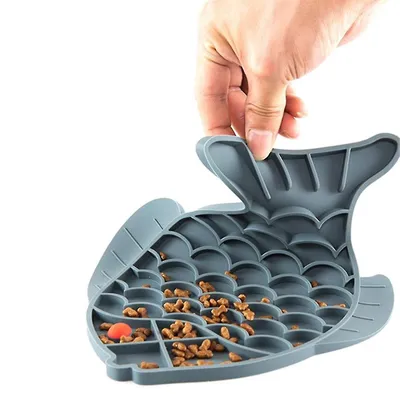 UAMLY Gamelle dalimentation Lente, gamelle Chat Anti glouton