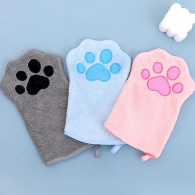 ZenPets Clean Paws Duo Gants Et Serviettes De Nettoyage Pour Et Chat