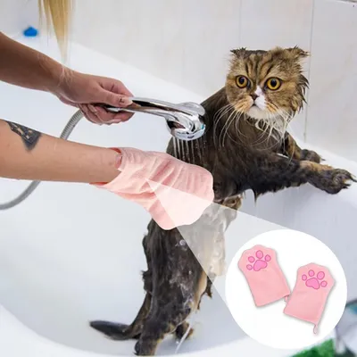 ZenPets Clean Paws Duo Gants Et Serviettes De Nettoyage Pour Et Chat