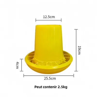 Zenpets Mangeoire et abreuvoir pour poussins