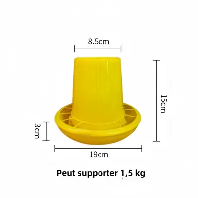 Zenpets Mangeoire et abreuvoir pour poussins