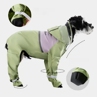 Zenpets Manteau de pluie imperméable pour chien
