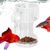 FurryFusion Distributeur de nourriture pour aquarium avec ventouse