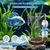FurryFusion Distributeur de nourriture pour aquarium avec ventouse