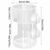 FurryFusion Distributeur de nourriture pour aquarium avec ventouse