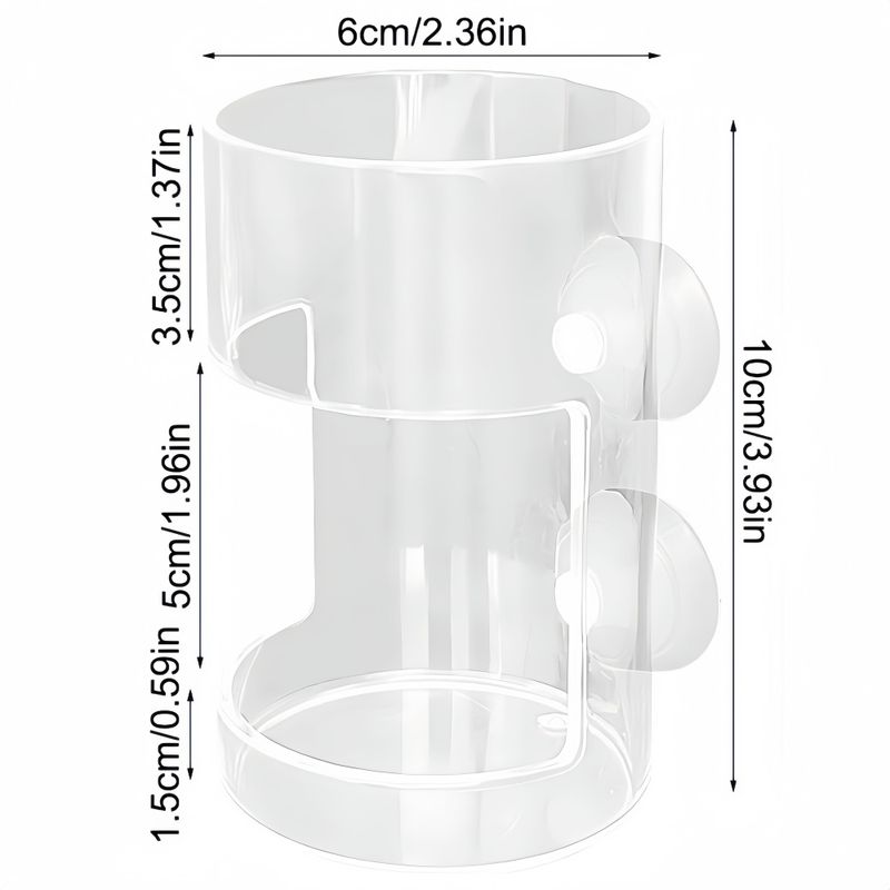 FurryFusion Distributeur de nourriture pour aquarium avec ventouse