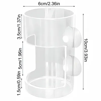 FurryFusion Distributeur de nourriture pour aquarium avec ventouse