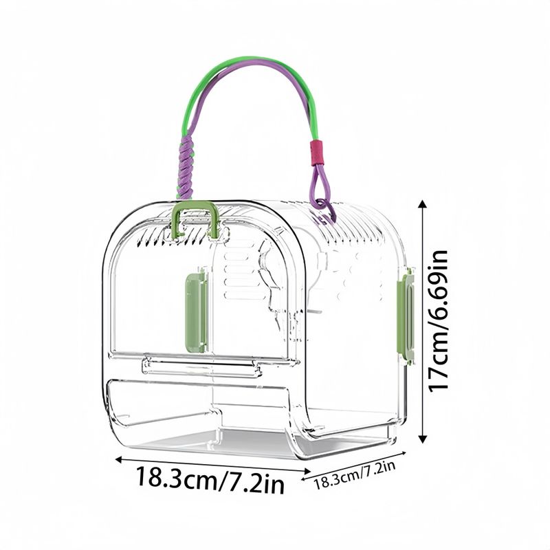 Zenpets Cage d'oiseau pour perruche