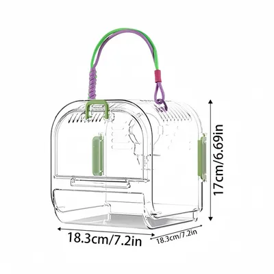 Zenpets Cage d'oiseau pour perruche