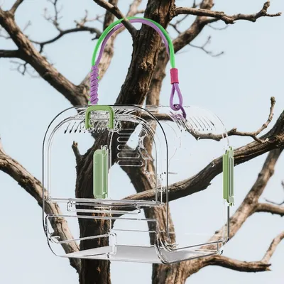 Zenpets Cage d'oiseau pour perruche