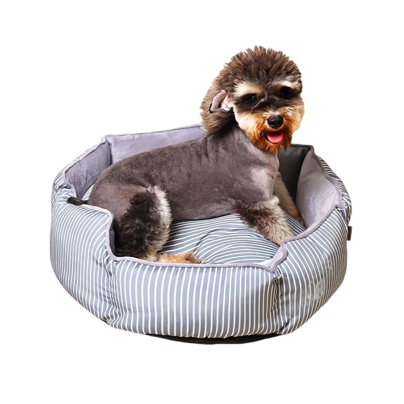 FurryFusion Nid pour chien et chat rayé