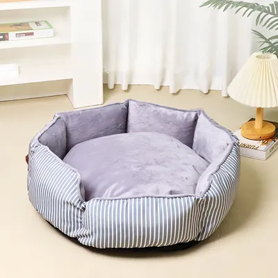 FurryFusion Nid pour chien et chat rayé