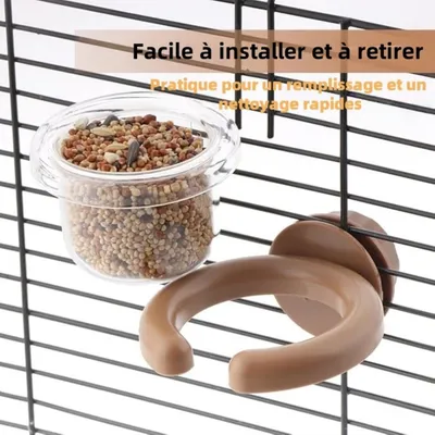 ZenPets FlyFree Mangeoire Et Distributeur 3 Pack Pour Oiseaux