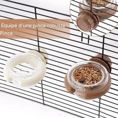 ZenPets FlyFree Mangeoire Et Distributeur 3 Pack Pour Oiseaux