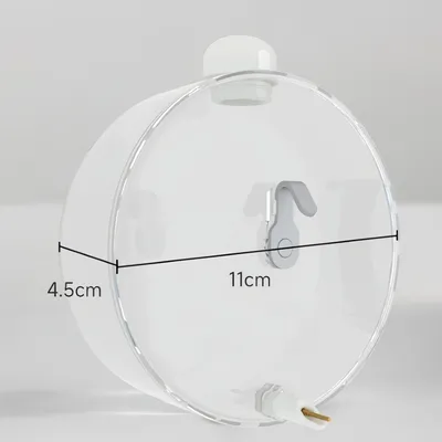 FurryFusion Abreuvoir automatique rond pour oiseaux FurryFusion Abreuvoir automatique rond pour oiseaux