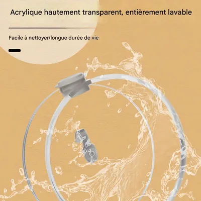 FurryFusion Abreuvoir automatique rond pour oiseaux FurryFusion Abreuvoir automatique rond pour oiseaux