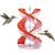 UAMLY Mangeoire à colibris suspendue