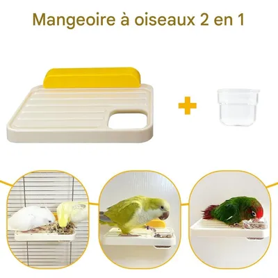 ZenPets Avian Oasis Mangeoire Pour Perruches Moyennes Et Petites