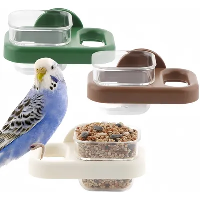 ZenPets FlyFree Mangeoire Et Distributeur 3 Pack Pour Oiseaux