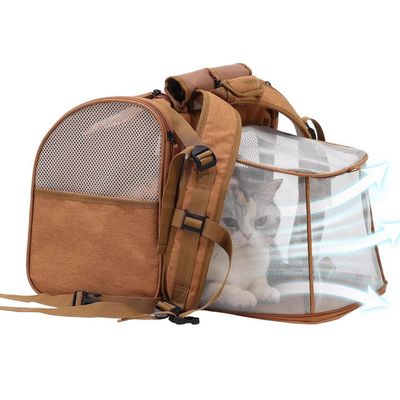 IntiMeg Sac à dos de transport extensible pour chats en chiens
