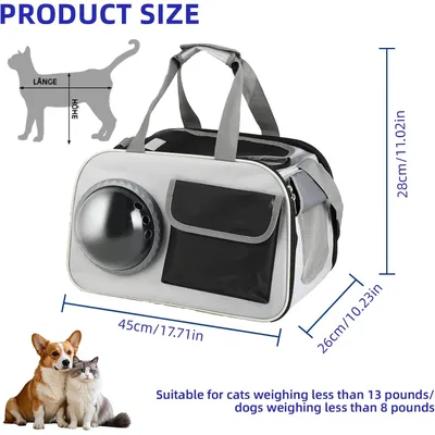 UAMLY Sac de transport pliable pour chien/chat