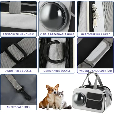 UAMLY Sac de transport pliable pour chien/chat