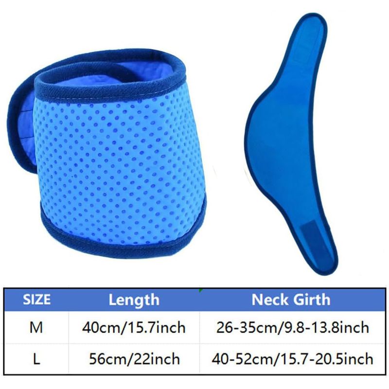 UAMLY Bandana rafraîchissant pour chien