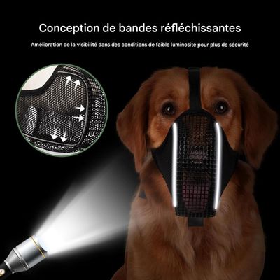 ZenPets SafeGuard Muselière Pour Chien
