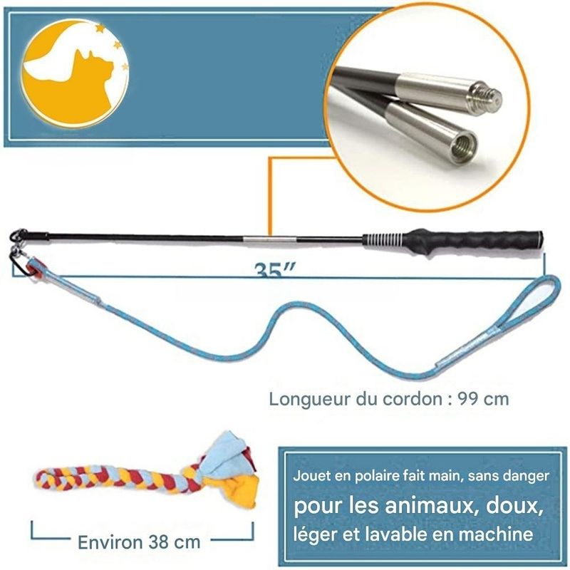 IntiMeg Canne à morsure pour chien