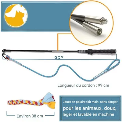 IntiMeg Canne à morsure pour chien