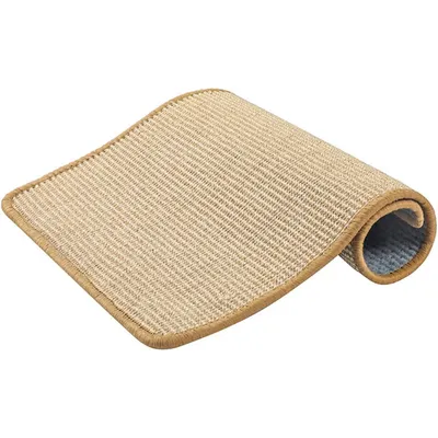IntiMeg Tapis de sol anti-griffures en sisal pour chat 60*40CM