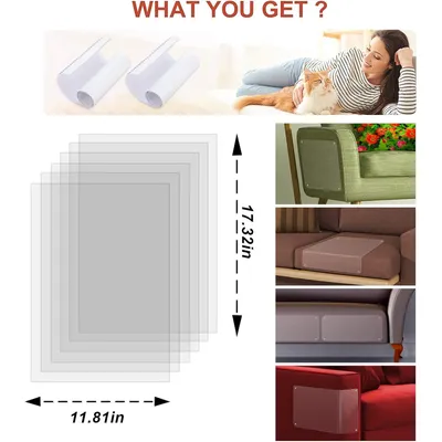 UAMLY Autocollant anti-griffures pour chats