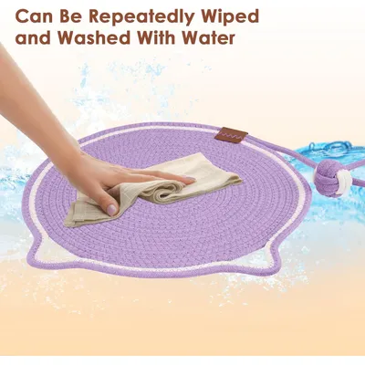 UAMLY Tapis à gratter pour chat, avec balle jouet