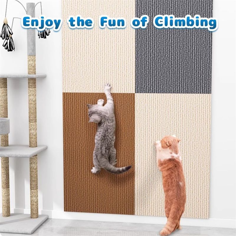 IntiMeg Tapis griffoir adhésif pour chat 30 x 100 cm