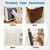 IntiMeg Tapis griffoir adhésif pour chat 30 x 100 cm