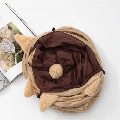 IntiMeg Tunnel pour chat, à trois canaux
