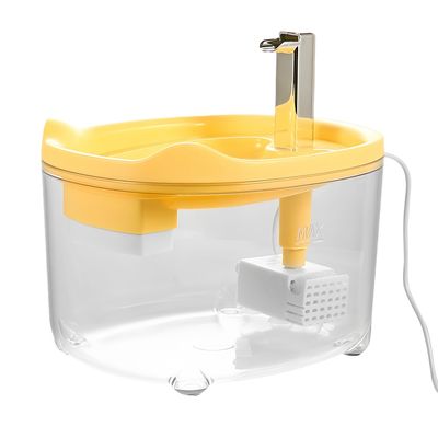 FurryFusion Fontaine à eau automatique pour chats et chiens 1,5 L