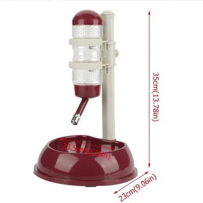 IntiMeg Distributeur d'eau et de nourriture pour chien et chat