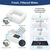 UAMLY Fontaine pour chat en acier inoxydable