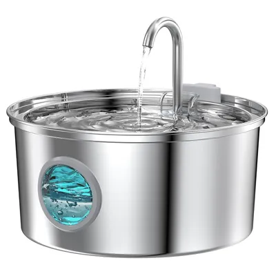 IntiMeg Fontaine à eau pour chat 3,2L