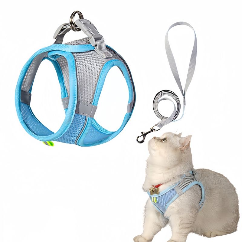FurryFusion Harnais réglable pour chat